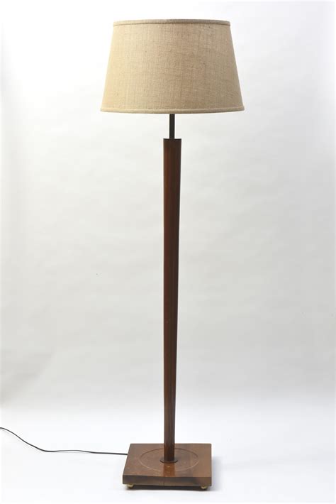 Mid Century Wooden Floor Lamp - Appleton Antique Lighting