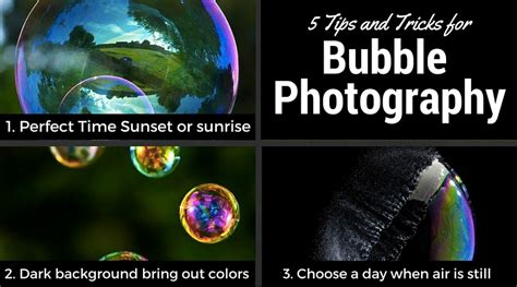 5 Cool Tips and tricks for Fantastic Bubble Photography