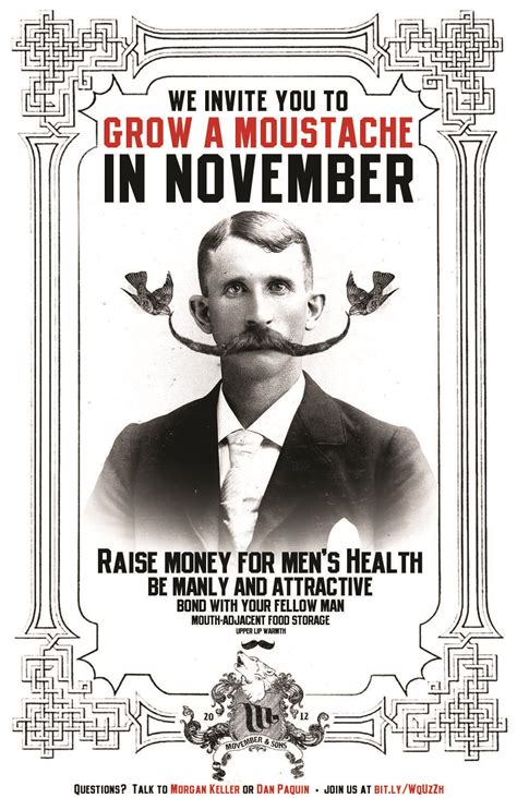 Movember Posters | How to raise money, Mens health, Movember