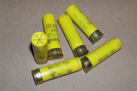 20 gauge Remington Shotgun Shells set of 6 dummy rounds for