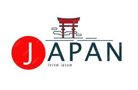 Premium Vector | Japan logo.