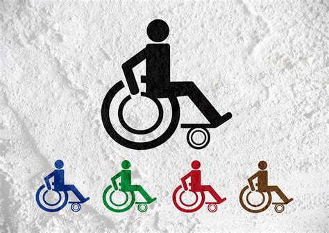 Restrooms For Wheelchair Handicap Icon Free Stock Photo - Public Domain Pictures