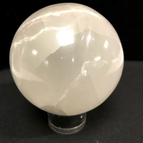 Selenite Sphere/ Crystal Ball – Breathe Inspiring Gifts