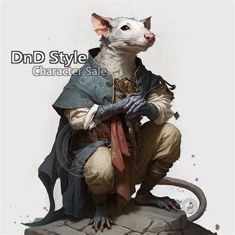 DnD: Rat Character Adopt #2 by CurioComforts on DeviantArt