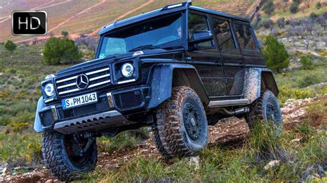 2016 Extreme Mercedes-Benz G500 4x4² SUV OFF ROAD HD - YouTube