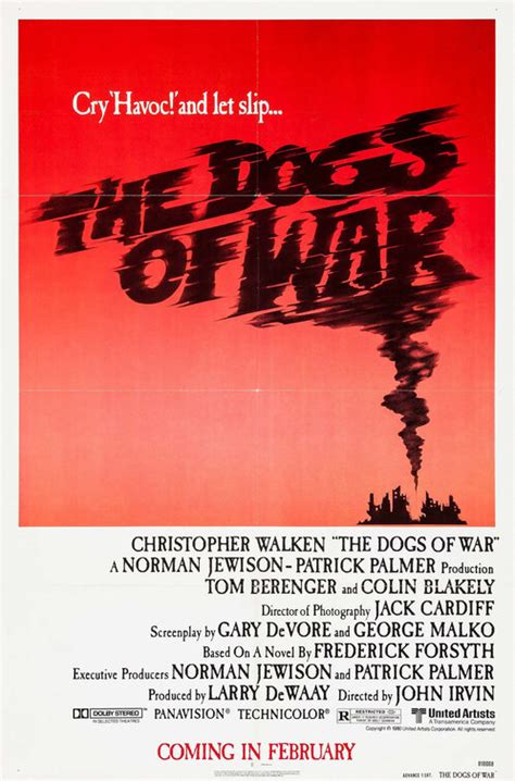 The Dogs of War Movie Poster (#1 of 3) - IMP Awards