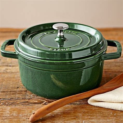 Staub Cast-Iron Round Cocotte in 2021 | Staub, Cooking homemade ...