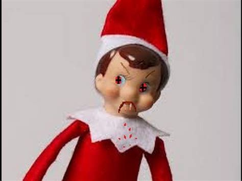 HIDDEN CAMERA - CAUGHT ELF ON SHELF ON CAMERA!!! Creepy Elf on Shelf ...