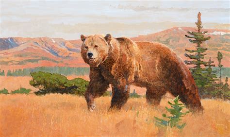 The Great Bear by Bob Kuhn - Captivating Wildlife Artwork