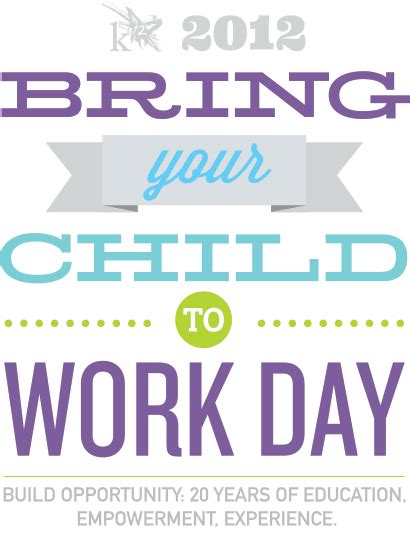 K12 Bring Your Child to Work Day on Behance