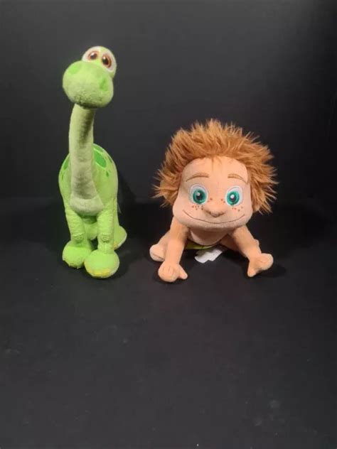 ARLO & SPOT - THE GOOD DINOSAUR - Plush Soft Toy Disney Store BUNDLE £14.00 - PicClick UK