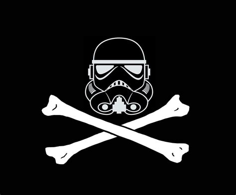 Star Wars HD Wallpaper: Stormtrooper Skull Design