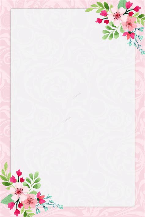 Perfect Backgrounds Flower Border And View, spring page border HD phone ...