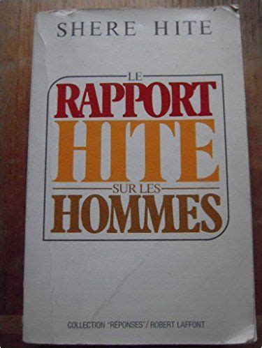 Rapport hite sur les hommes: Amazon.com: Shere Hite: Books | Books ...