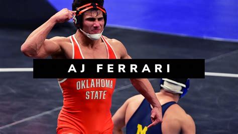 AJ Ferrari | Oklahoma State 197 NCAA Champion - YouTube