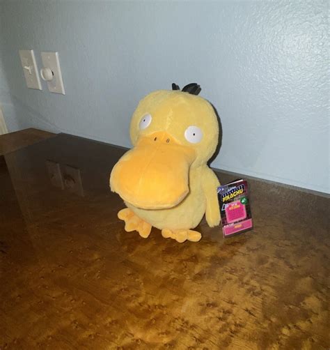 Mavin | Pokemon Psyduck from Detective Pikachu 8" Plush with Sound