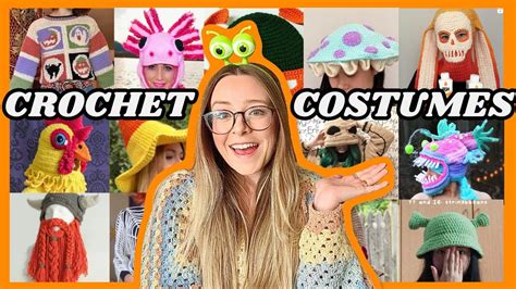 20 Fun Crochet Halloween Costume Ideas! - YouTube