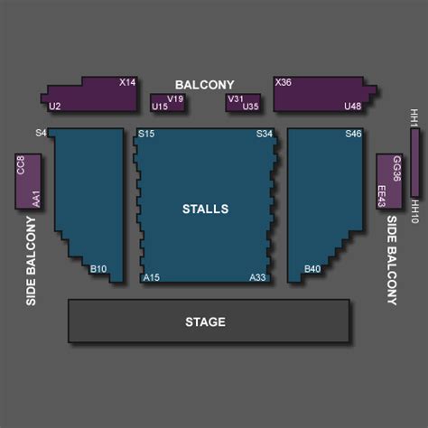 Worthing Pavilion Seating Plan - Image to u