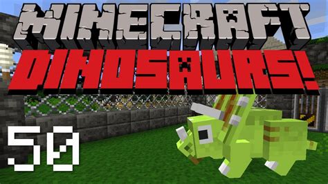 Minecraft Dinosaurs - Fossils and Archeology Mod - Episode 50 - YouTube