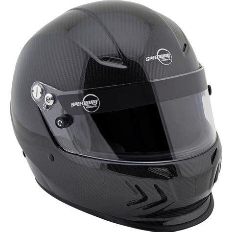 Speedway Motors SA2020 Carbon Fiber Racing Helmet