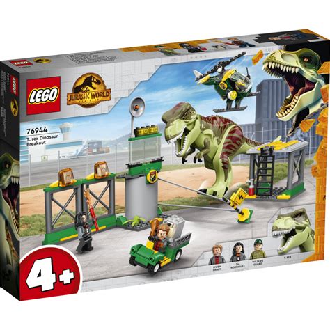 LEGO Jurassic World T. Rex Dinosaur Breakout 76944 | Mr Toys