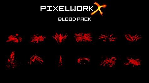 Pixel Fx - Blood Pixel art effects + Decals in Visual Effects - UE Marketplace