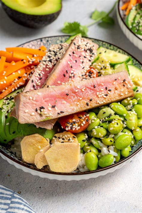 Ahi Tuna Sushi Bowl | A Healthy Life for Me