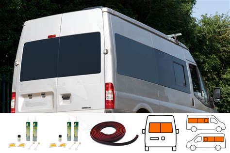 Ford Transit Conversion Window Packages - VanPimps