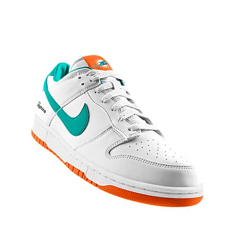 The Nike Dunk Low (NFL Miami Dolphins) iD Shoe. | Nike, Nike dunk low, Nike id