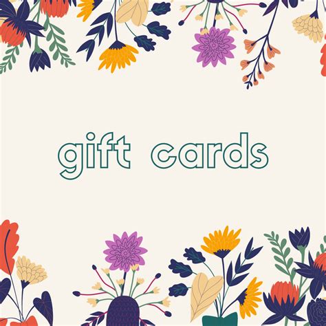 Gift Cards – Handcrafted Flowers