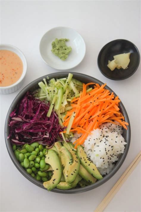 Vegan Sushi Bowl - Earthly Superfoods