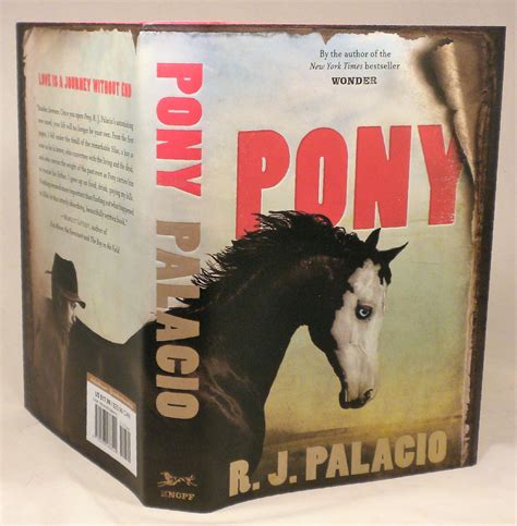 SIGNED Pony R. J. Palacio First Edition First Printing - Etsy