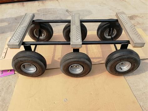 Six Wheel Piano Moving Wood Dolly With 10 Inch Wheel For Sale - Buy ...