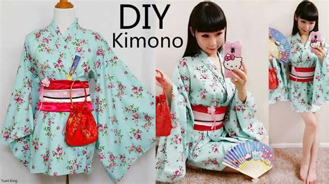 DIY Easy Kimono/Yukata with Easy Pattern by YumiKing on DeviantArt