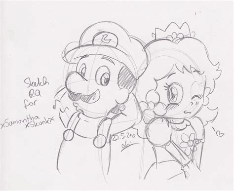 SRQ: Luigi and Daisy by LeniProduction on DeviantArt