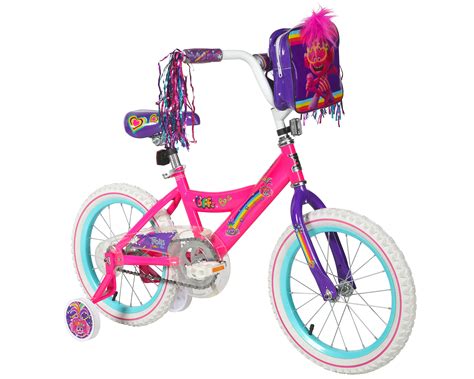 Trolls 16 In. Dynacraft Pink Bike for Girls - Walmart.com - Walmart.com