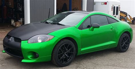 Mitsubishi Eclipse Green - HD Car Wallpapers