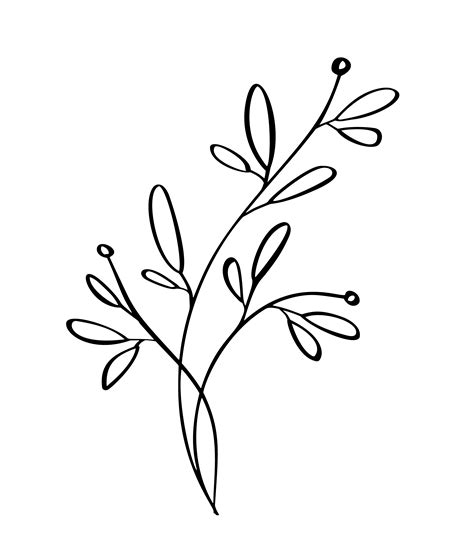 Hand drawn modern flowers drawing and sketch floral with line-art, vector illustration wedding ...