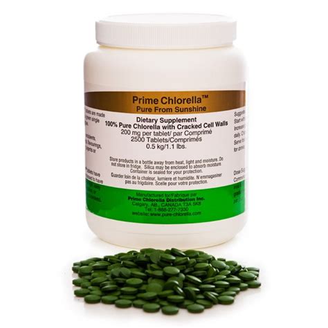 Chlorella Tablets | 100% Pure | 300 Tablets | Prime Chlorella