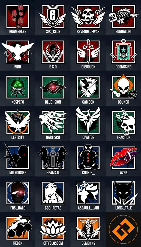 Rainbow Six Siege New Logo : 44 rainbow six siege logos ranked in order ...