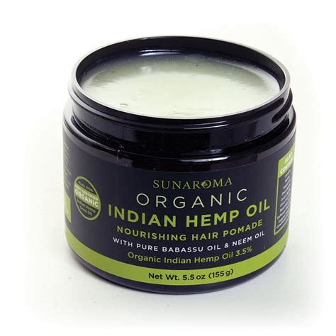 Organic Indian Hemp Hair Pomade - 5.5 oz - Hair Care - African Beauty ...