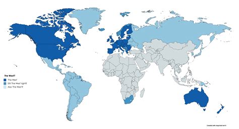 Map : Map of "The Western World"? - Infographic.tv - Number one infographics & data Data ...