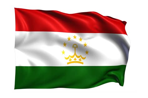 Tajikistan Waving flag Realistic Transparent Background 15309512 PNG