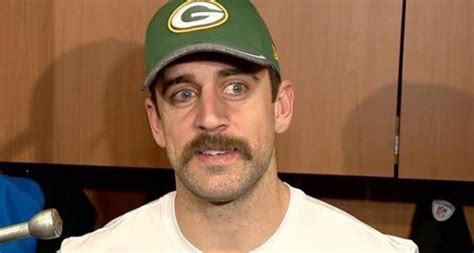 Aaron Rodgers Brought Back the Badass Mustache | Total Packers