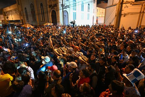 Guatemalan protests against AG Consuelo Porras continue