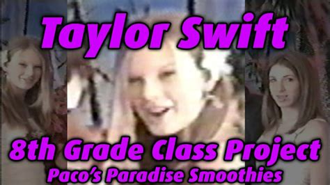 Watch 14-Year-Old Taylor Swift In High School Video Project | That Eric Alper