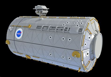 ISS International Space Station Module Destiny 3D model | CGTrader