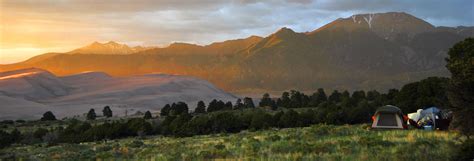 Sunrise over the hills in Great Sand Dunes National Park image - Free ...