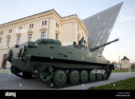 A restored PT-76 amphibious tank of the former National Peoples Army Stock Photo, Royalty Free ...