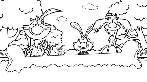 Nature Cat | Coloring Pages | WTTW Chicago